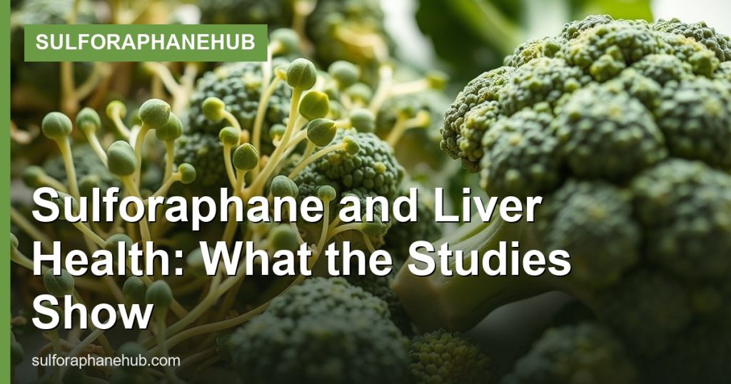 Sulforaphane and Liver Health: What the Studies Show - SulforaphaneHub