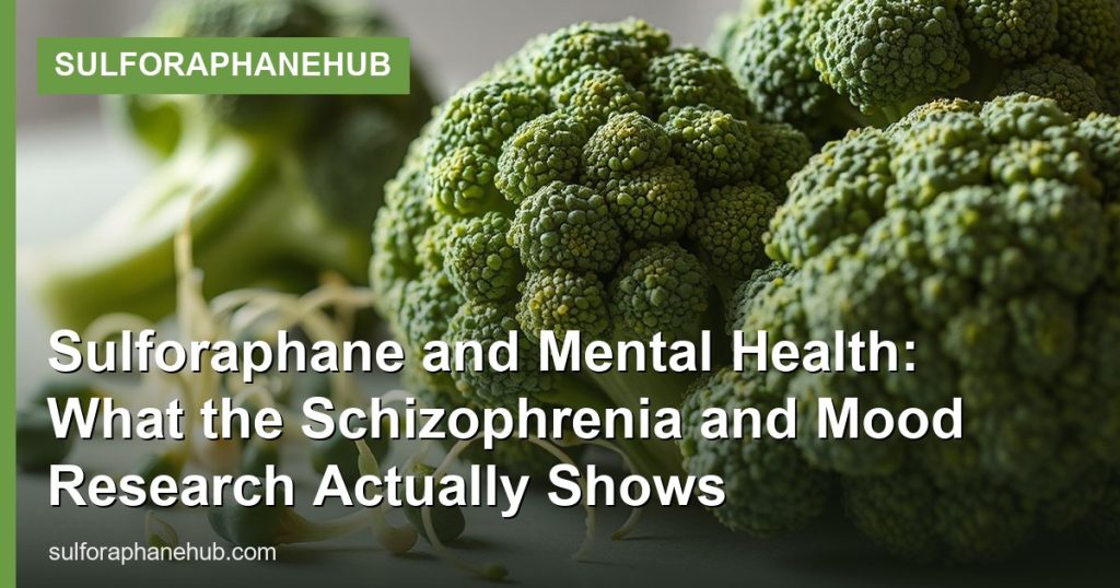 Sulforaphane and Mental Health: What the Schizophrenia and Mood Research Actually Shows - SulforaphaneHub