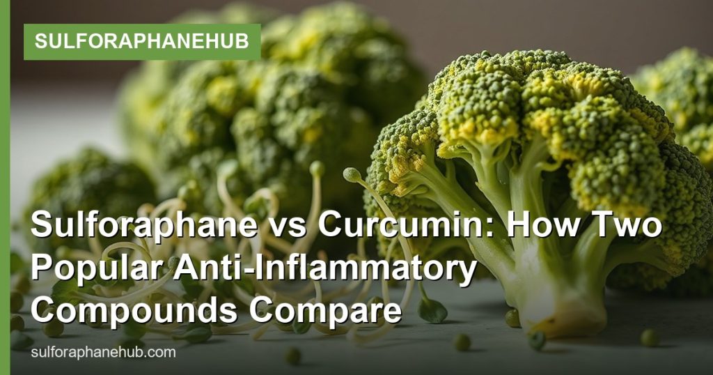 Sulforaphane vs Curcumin: How Two Popular Anti-Inflammatory Compounds Compare - SulforaphaneHub