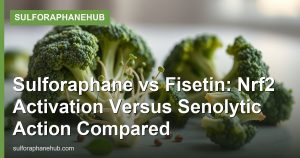 Sulforaphane vs Fisetin: Nrf2 Activation Versus Senolytic Action Compared