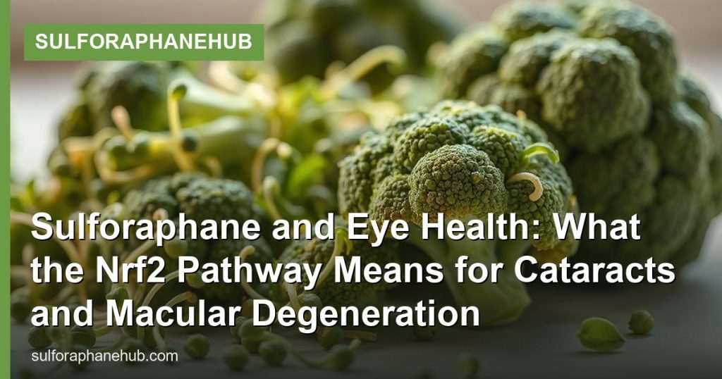 Sulforaphane and Eye Health: What the Nrf2 Pathway Means for Cataracts and Macular Degeneration - SulforaphaneHub